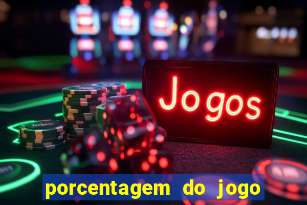 porcentagem do jogo fortune tiger